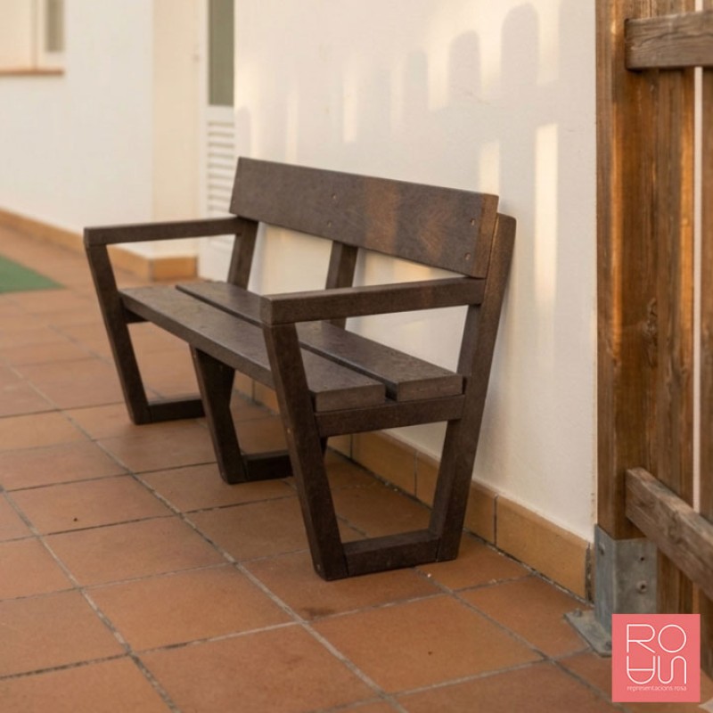 Bancs Infantils de Plàstic Reciclat Model Ecociudad Mini